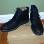 100% Auth. Cole Haan AIR MORRIS Chukka Mens Boots  Black in sz 11M  $198
