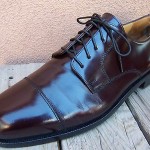 Cole Haan Mens Dress Shoe Sz Size 9.5D Burgundy Leather Comfort Lace Up Oxfords