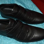 MEN’S HUGO BOSS SNEAKER SHOES BLACK COLOR SZ.48 USA 13.5  MADE ITALY