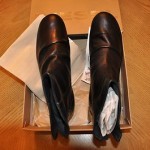 New Diesel Highactive Mens Black Leather Boots size 44 zip closure 11 10.50