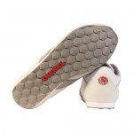 Diesel Mens Dynamykal White Casual Leather Lace Up Sneakers Shoes