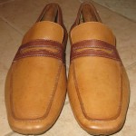 Mens Cole Haan Tan All Leather Classic Driving Loafers sz 10.5 M