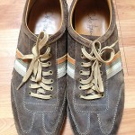 EUC Cole Haan Brown Leather Air Terrel Casual Sneakers Shoes Mens 11.5 Loafer