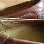 COLE HAAN Mens Brown Leather Casual Loafers Slip On Shoes 9 M Nike Air