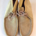 Clarks Wallabee  boot Mens Shoes Sand Suede 10 M EUC $150