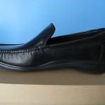 New Mens Cole Haan Keating Venetian Black Leather Slip-On Loafers, Size 8 M