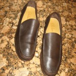10.5 D COLE HAAN Mens Shoes Loafers Slip On Brown M
