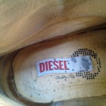 Original Diesel “Maximilian” Vintage Boots Zip Brown Leather 10 1/2 – 11 men’s