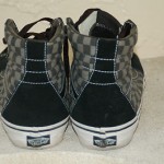 VANS Off the Wall high-tops tennis shoes skateboarding checkerboard SZ 11 SNEAKE
