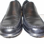 Cole Haan Black Leather Casual Loafers with Nike Air  C05733 Size 9 M