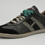 MEN DIESEL LOUNGE BLACK GREEN CLASSIC CASUAL US 7.5 NIB NO RESERVE