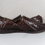 8M Men Dark Brown COLE HAAN Resort Leather Woven Loafer