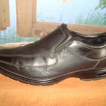 COLE HAAN ~ MENS NIKE AIR BLACK GLOVE SOFT LEATHER SLIPONS LOAFERS SZ 8.5M