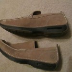 Mens Cole Haan Nike Air Suede Leather Loafers Slip On Shoes Size 8 & 1/2 M
