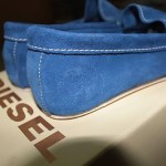 DIESEL suede leather loafers/driving shoes