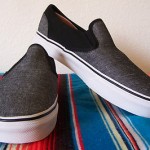 VANS Classic Slip-On Men’s Skate Shoes (Chambray) Black Size 9.5 NIB! NICE!