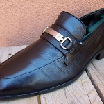Cole Haan Nike Air Mens Dress Shoe Size 11M Black Leather Casual Comfort Loafers