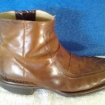 Original Diesel “Maximilian” Vintage Boots Zip Brown Leather 10 1/2 – 11 men’s