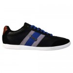 Diesel Mens Lounge Black Casual Lace Up Sneakers Shoes