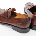 COLE HAAN 11.5 M dark brown PENNY LOAFER leather C07514 slip on casual shoe