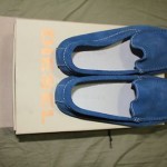 DIESEL suede leather loafers/driving shoes