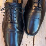 Cole Haan Mens Dress Shoes Size 11M Black Leather Casual Comfort Lace Up Oxfords