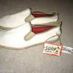 VANS SKATEBOARDING MENS SURFJITSU NATURAL WHITE HEMP SLIP ON SHOES NEW SIZE 10