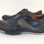 Men’s COLE HAAN Loafers Black Gray Sneakers Slip On Driving Shoe 11 M