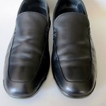 Cole Haan Nike Air Slip On Loafers~Mens 11M~Black Leather~Classic Comfort Shoe*