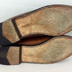 COLE HAAN Size 13 M Mens LEATHER Slip on LOAFER Shoes Nice!