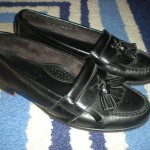 Cole Haan Mens Black Leather Tassle Loafers. Sz 12 D. Nice!!!