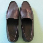 COLE HAAN Men’s Black Leather Slip On  Loafer Size 12 M EUC