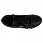 Diesel Mens Dynamykal Black Casual Leather Lace Up Sneakers Shoes