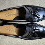 New Cole Haan Mens Pinch Tassel Black Leather Loafer 10
