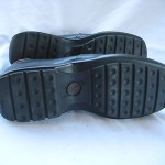 COLE HAAN BLACK LEATHER SLIP ON LOAFERS SIZE 9 MEDIUM