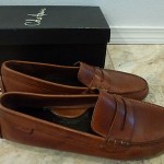 COLE HAAN Air Grant Penny Loafer Papaya Mens 10.5