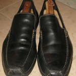 Mens Cole Haan Nike Air Black Leather Classic Loafers sz 13 M