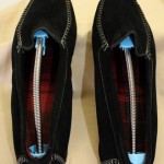 COLE HAAN MOCCASINS BLACK SUEDE SIZE 11 M