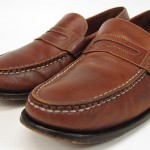 COLE HAAN MENS SLIP ON LOAFER SHOE SIZE 8.5 M BROWN LEATHER