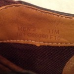 Men’s Cole Haan Air Casual Sneakers Shoes Dark Brown Leather Sz 11M Excellent