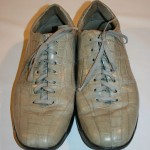 COLE HAAN CROCODILE ALLIGATOR LEATHER OXFORDS SHOES NIKE AIR SOLES  MEN’S 10