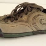 Diesel Sneakers Exeter 11 EUR 44.5 Mens Shoes Leather Lace Up Green Casual
