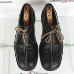 Mens Cole Haan Nike Air Stylish Black Leather Oxfords Shoes Sz. 10 W