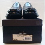 FEARNOT2BUY COLE HAAN Air Keating Venetian 9 M Black Leather Mens Casual Loafer