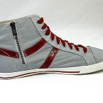 Hugo Boss Orange Men’s High Top Sneakers w/Double Closures US 8 UK 7  EU 41