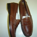 NEW MENS COLE HAAN “BOWMAN” TAN PENNY LOAFER LEATHER SHOES SIZE 10.5 M $158