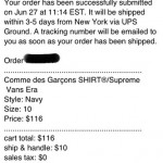 Supreme X Comme Des Garcons Cdg X Vans Era Size 10 Navy Camo Olive TNF Spring