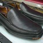 Cole Haan Black Leather Loafers/Dress Shoe Nike Air Mens Size 11 M rv *MINT*