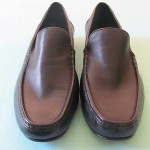 COLE HAAN Men’s Black Leather Slip On  Loafer Size 12 M EUC