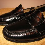 Beautiful Men’s Black Leather COLE HAAN Penny Loafers Size 10.5 D  # 3503